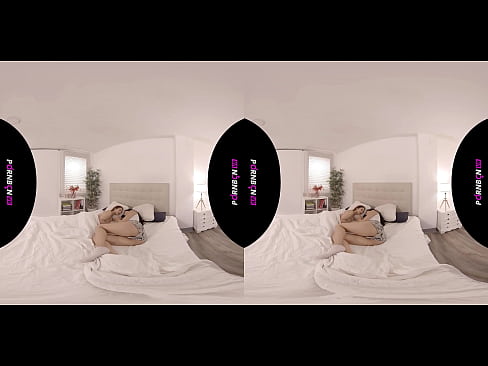 ❤️ PORNBCN VR Ikki yosh lezbiyen 4K 180 3D virtual haqiqatda uyg'onmoqda Jeneva Bellucci Katrina Moreno ️ Anal pornoda bizda